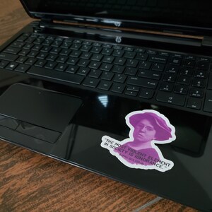 Emma Goldman Sticker, Political Sticker, Vinyl Sticker, Laptop Sticker, Quote Sticker, Decal, Sons of Anarchy, Ignorance Quote image 3