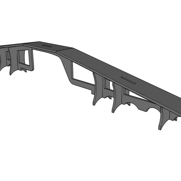 Ford 8.8 Full Width Truss DXF CNC CAD Files