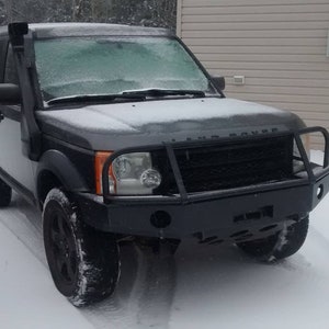 Land Rover LR3/LR4 Front Winch Bumper DXF CNC Build Files