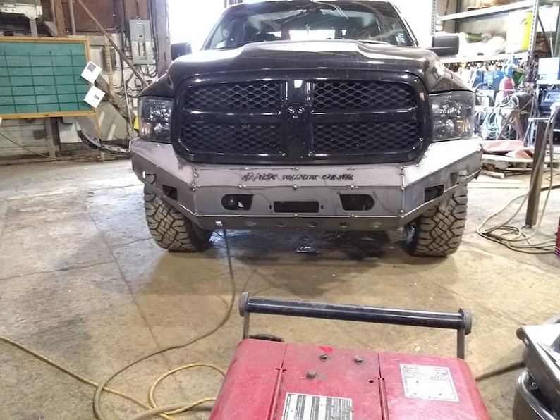 Front Winch Bumper for Dodge Ram 1500 1318 DXF Build Files Etsy Canada