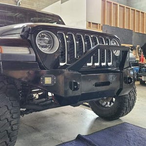 Front Winch Bumper (Jeep JL/JT 18-Pres) dxf cad cnc Build Files