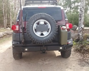 Toyota FJ Rear Bumper with Tire Carrier CNC DXF Build Files