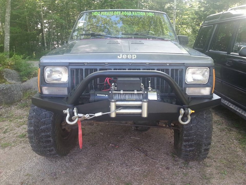 Front Winch Bumper for Jeep XJ Build Files dxf Cnc Cad Etsy