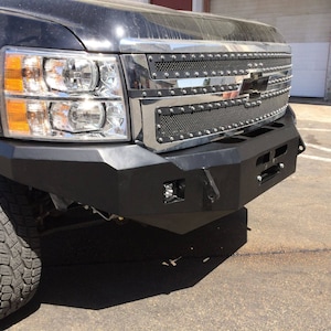 07-13 Chev Silverado 2500/3500 Front Winch Bumper DXF CNC CAD Build Files