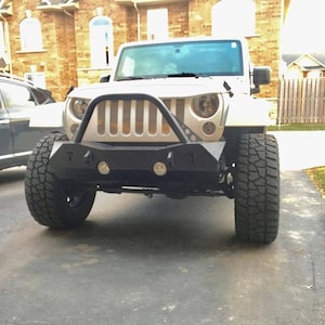 Front Winch Bumper For Jeep JK/JL (07-present) DXF cnc Plans