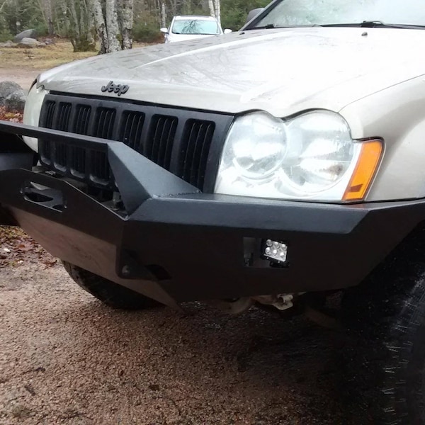 Front Winch Bumper Jeep Grand Cherokee WK (05-10) DXF Build Files