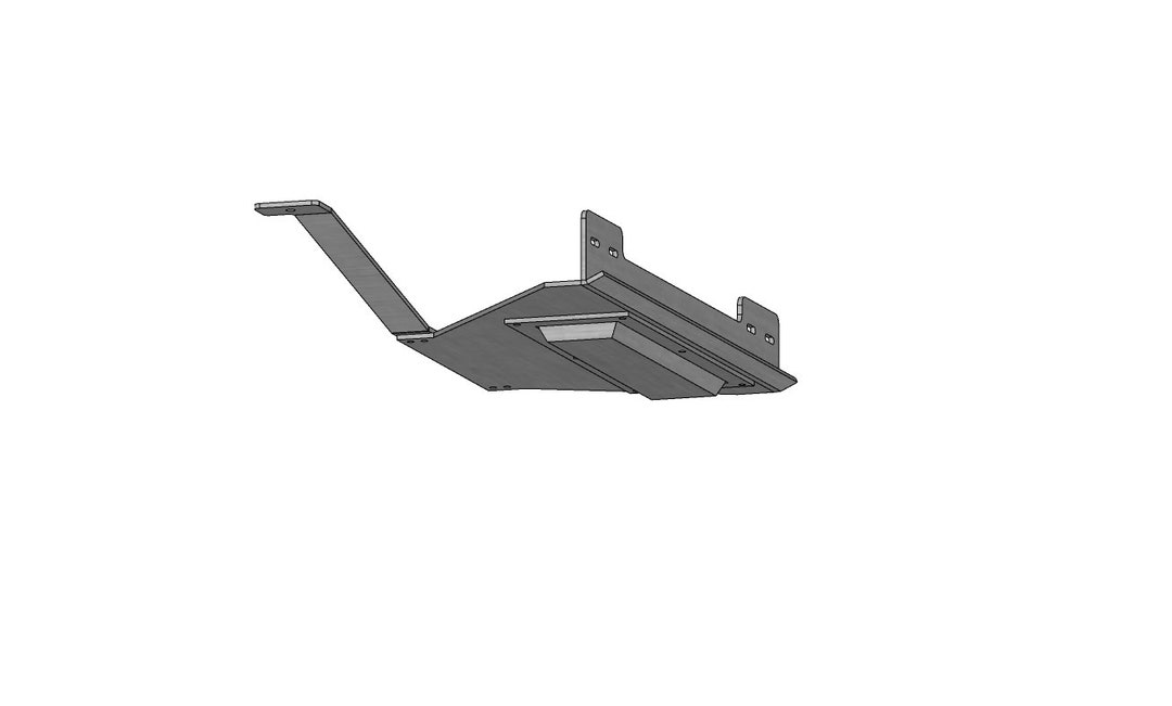 0515 Toyota Transfer Case Skid Plate DXF CNC CAD Files Etsy