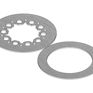 15&quot; Beadlock Pattern (DXF, CNC, CAD)