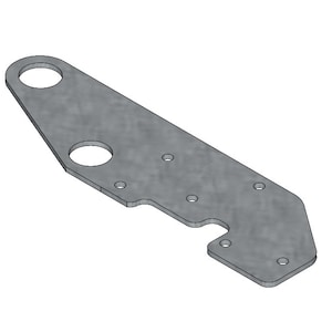 Front Bumper Mount For Jeep Cherokee XJ DXF CAD Files