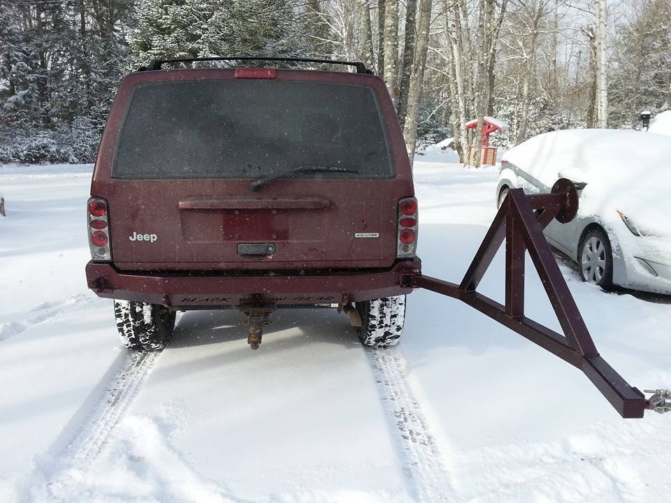 Rear Bumper for Jeep XJ DXF CNC Build Files Etsy