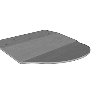 2nd Gen Nissan Xterra Transfer Plate Skid DXF CNC Build Files