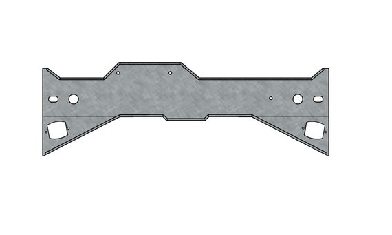 Gas Tank Crossmember for Jeep TJ DXF CNC Build Files - Etsy
