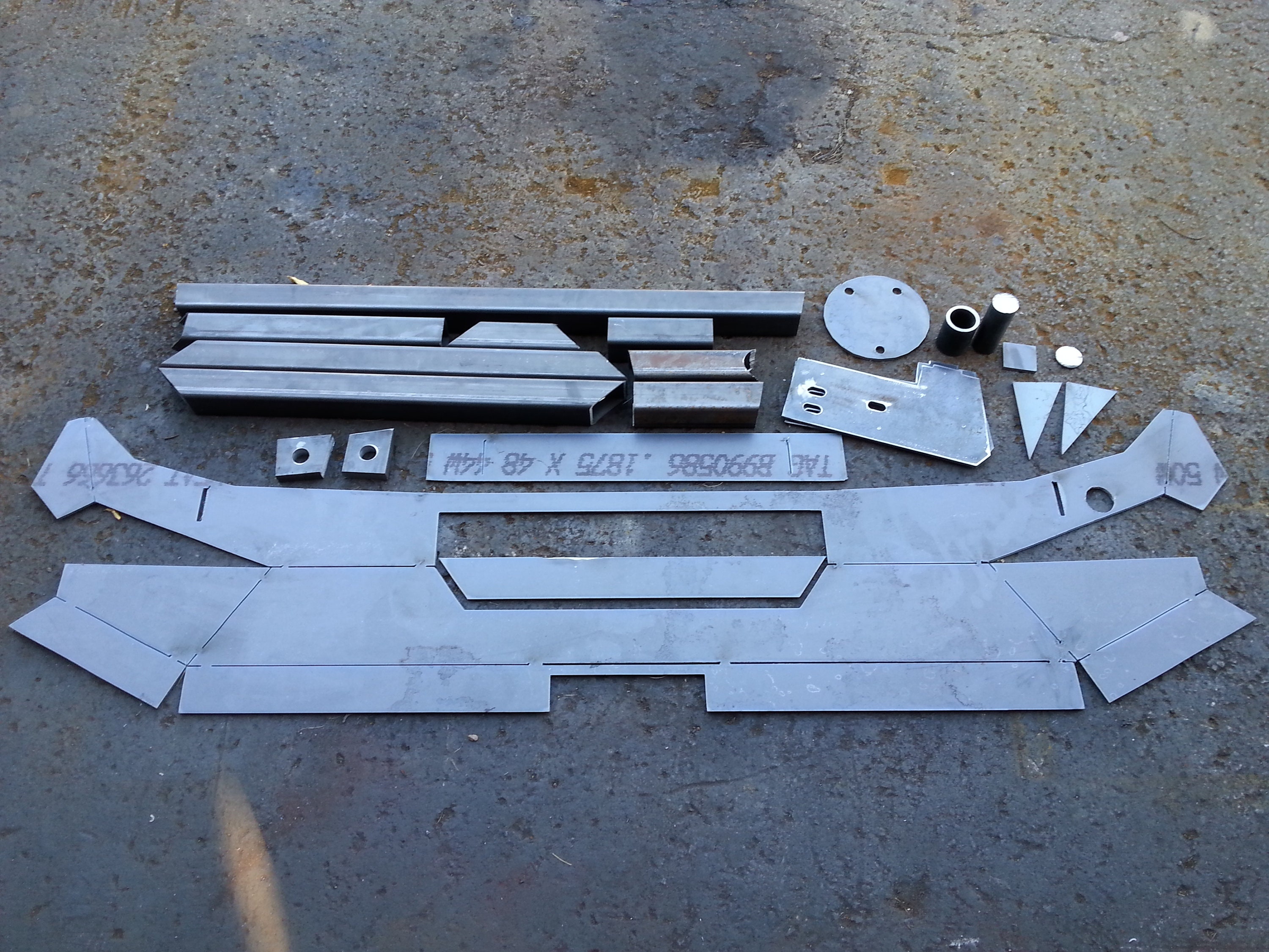 Rear Shorty Bumper for Jeep JK/JKU Dxf Cnc Build Files Etsy