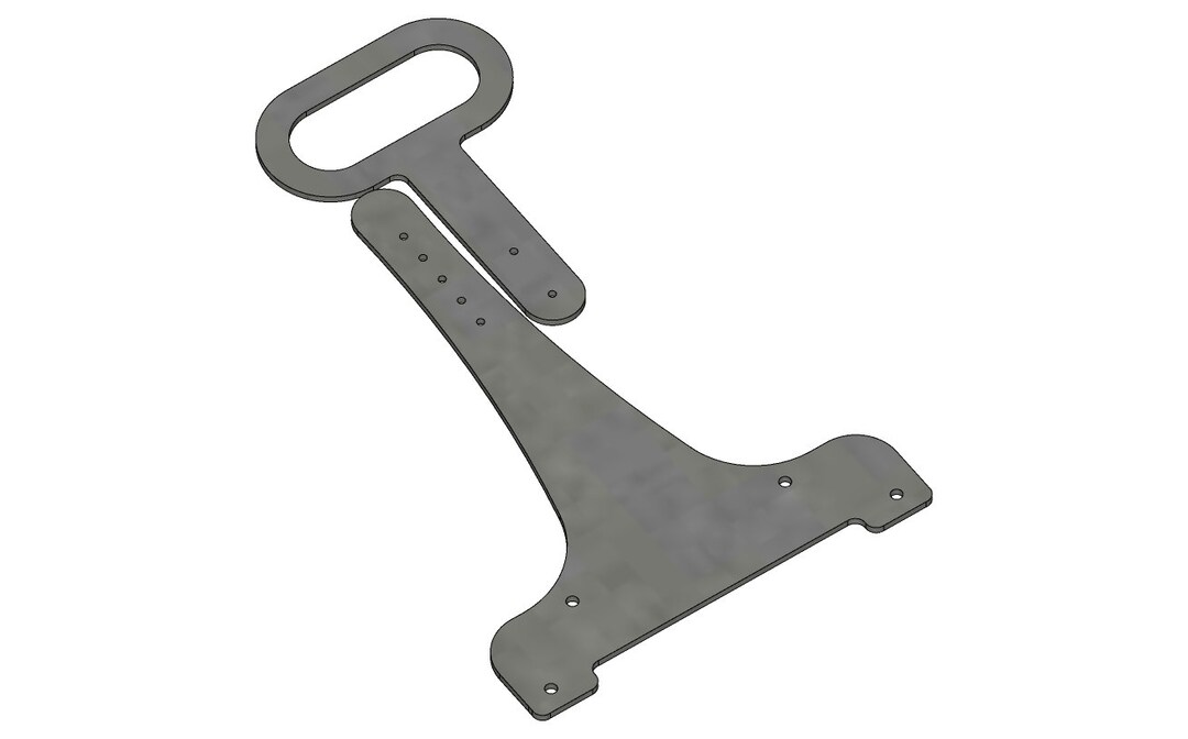 Third Brake Light Mount for Jeep JK/JKU Dxf Cnc Build Files. Etsy