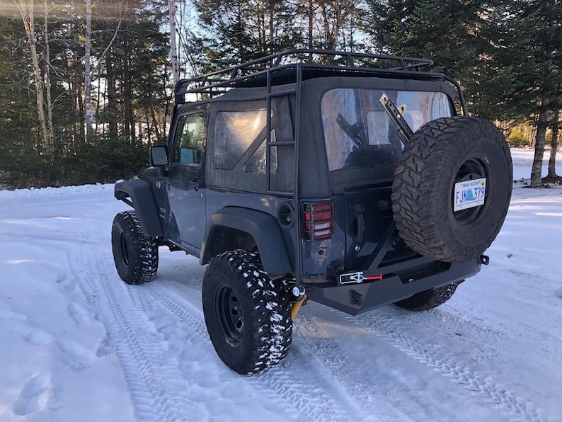 Rear Shorty Bumper for Jeep JK/JKU Dxf Cnc Build Files Etsy