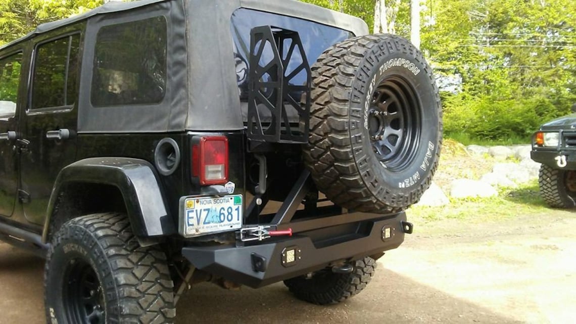 Rear Shorty Bumper for Jeep JK/JKU Dxf Cnc Build Files Etsy