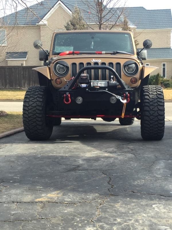 Front Shorty Winch Bumper for Jeep Wrangler JK/JL 07pres Dxf Cad Files