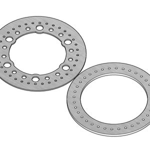 15" Beadlock Pattern (DXF, CNC, CAD)