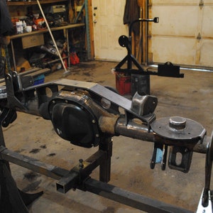Ford 8.8 Axle to Jeep TJ Conversion Kit CNC DXF Build Files