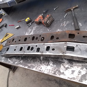 Transmission Crossmember For Jeep JK JKU 07-11 DXF cnc Files.