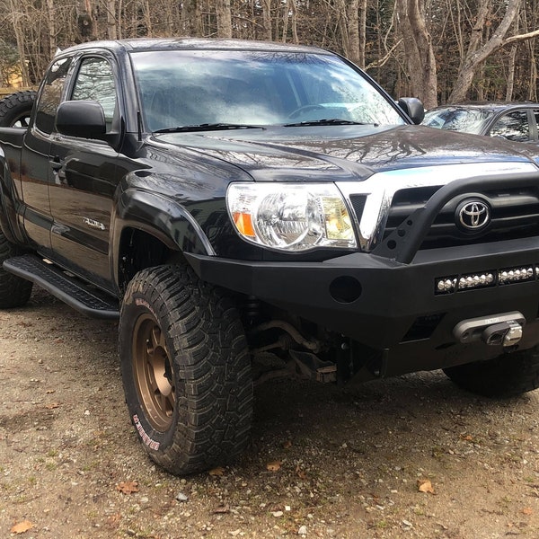 05-15 Toyota Tacoma Front Winch Bumper Build Files (DXF)