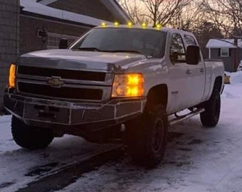 07-13 Chev Silverado 2500/3500 Front Winch Bumper DXF CNC CAD Build Files