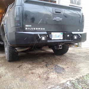 Chev Silverado 1500 (07-13) Rear Bumper Build Plans (CNC DXF Files)