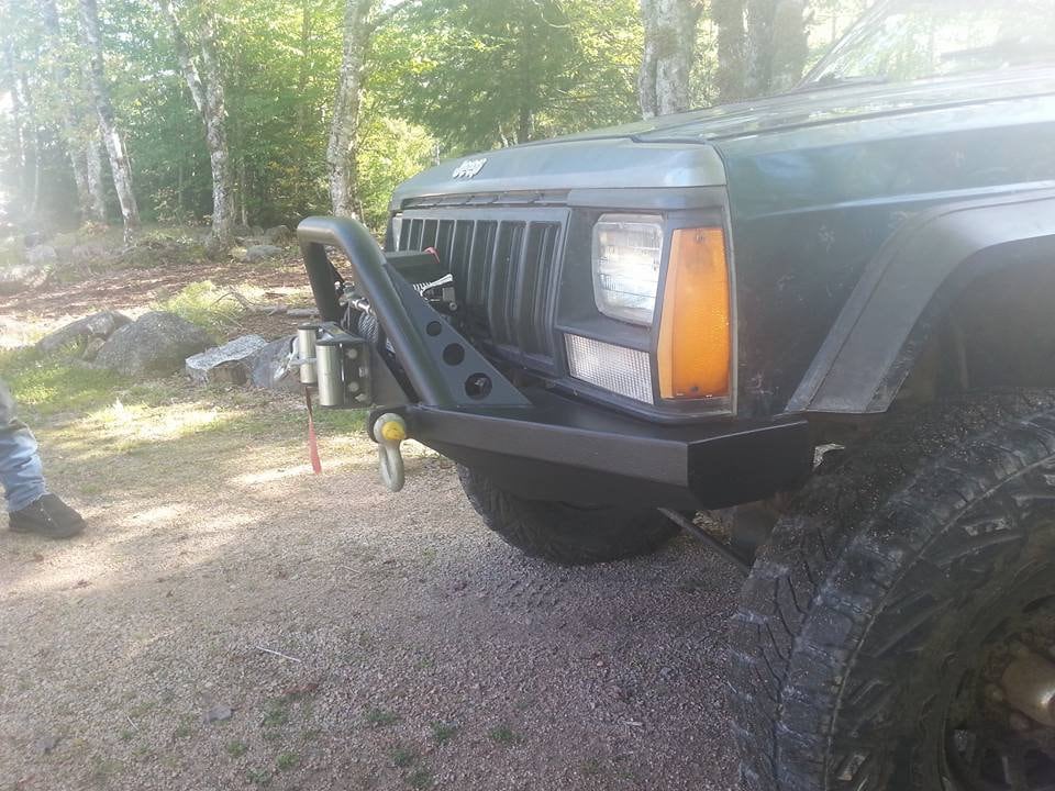 Front Winch Bumper for Jeep XJ Build Files dxf Cnc Cad Etsy