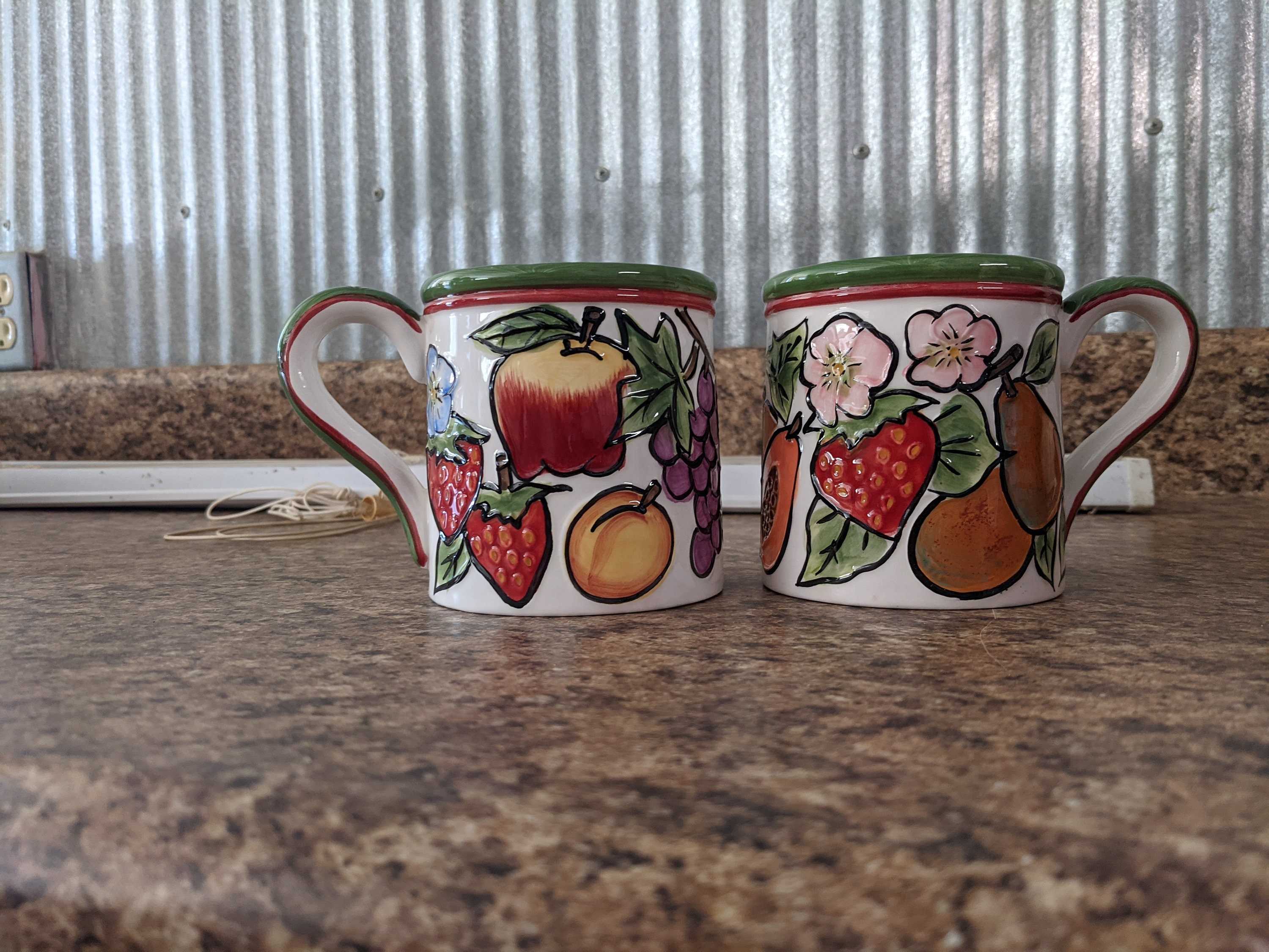 4 cottagecore dreams fruit coffee mugs Etsy