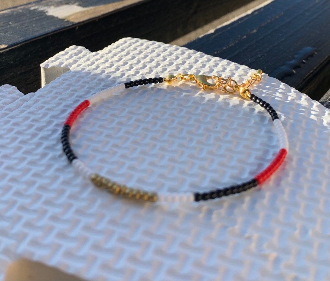 Egypt Bracelet. Egypt Flag Bracelet. Egypt Anklet. Egypt Flag Etsy