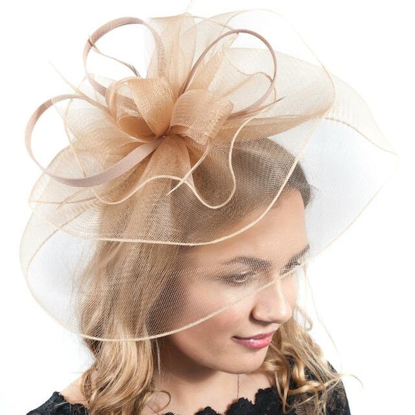Gold Fascinator Etsy