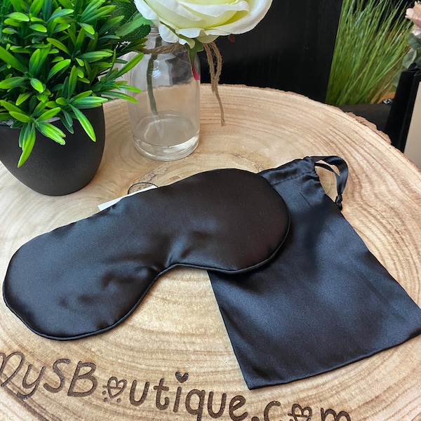 Satin Sleep Mask Etsy UK