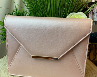 iridescent clutch purse