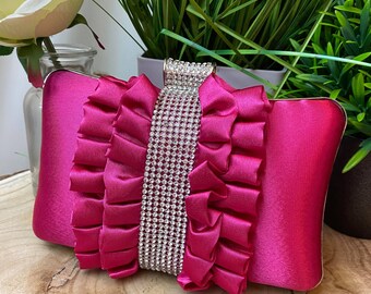 dark pink clutch
