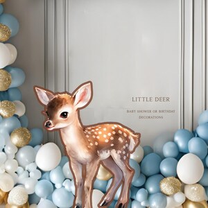 Little Roe Deer Baby Shower, Birthday Party, Printable Instant Download, BS17