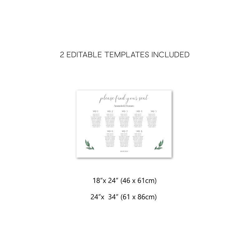 Chart Board Template 