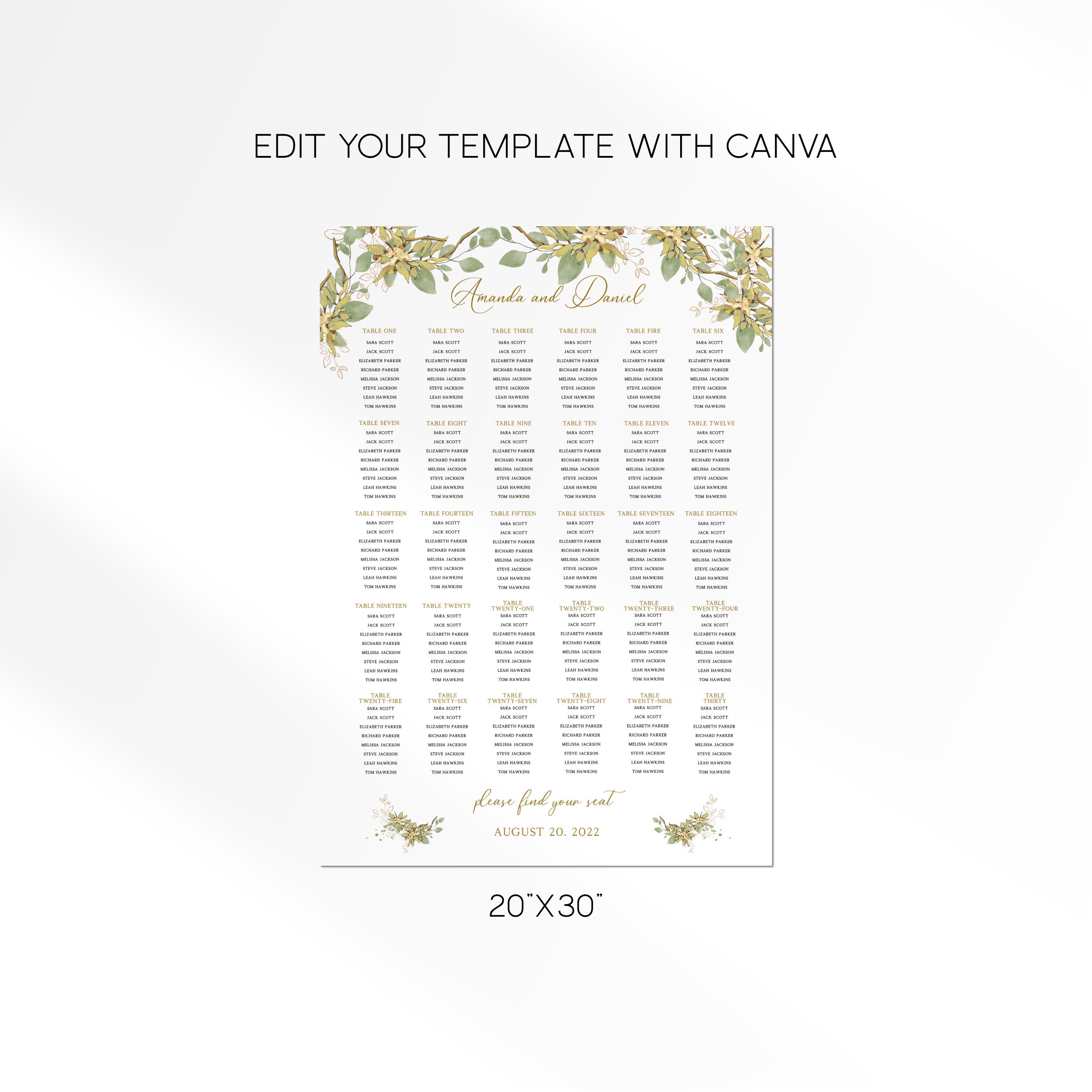 Chart Board Template 