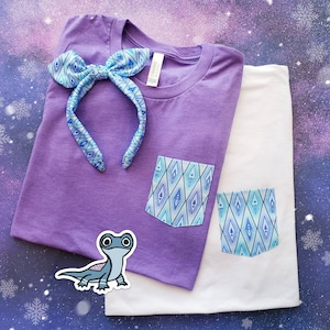 Show Yourself Frozen 2 Taschen t-shirt / Wunschtasche t-shirt / Wunschfarbe in Kommentaren an der Kasse / Unisex Shirts
