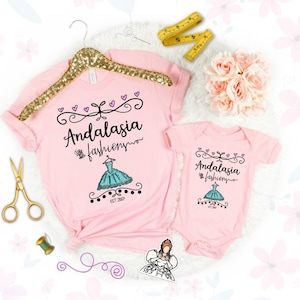 Andalasia Fashions shirt / fairytale Kingdom / Fairytale Fashion boutique/ Whimsical/ Fictional / Princess / Enchanted shirt / Rare design