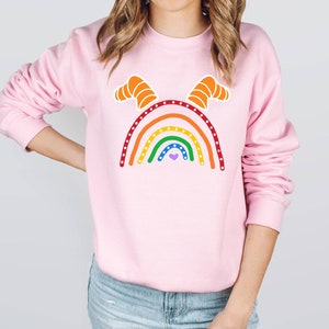 Rainbow sweatshirt / Figment shirt / Rainbow Figment shirt / One little spark of inspiration / Epcot Shirt / Unisex sweatshirt image 3