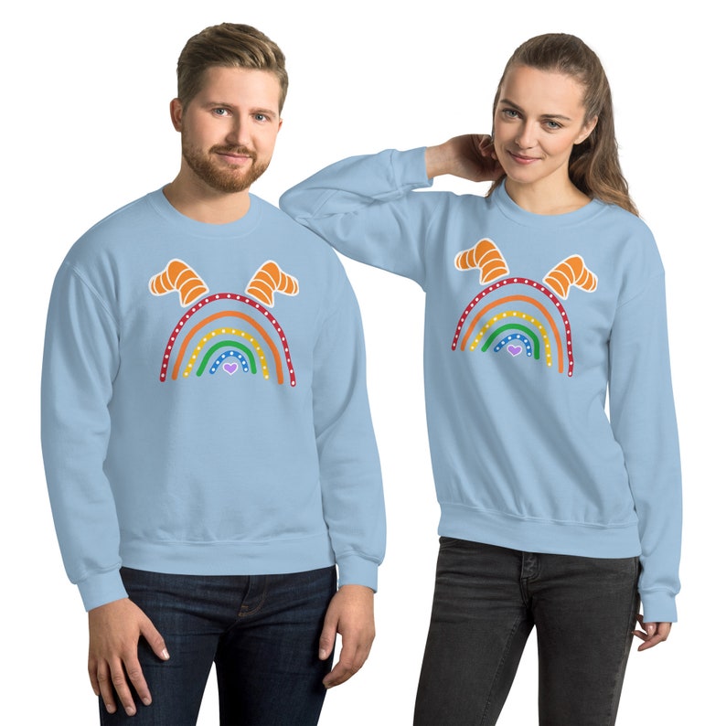 Regenbogen Sweatshirt / Figment Shirt / Rainbow Figment Shirt / One little spark of inspiration / Ein kleiner Funke Inspiration / Unisex Sweatshirt Bild 5
