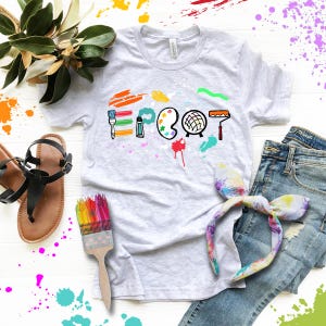 EPCOT festival of the Arts shirt / Unisex sizing - Paint and art shirt / ten colors / Unisex shirts for family at  Epcot