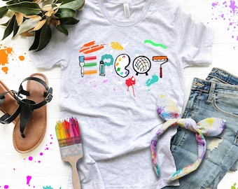 EPCOT festival of the Arts shirt / Unisex sizing - Paint and art shirt / ten colors / Unisex shirts for family at  Epcot