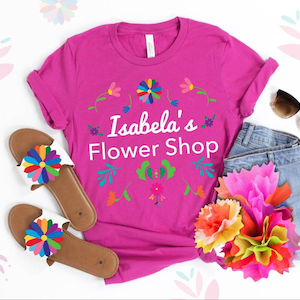 Isabela Shirt / Encanto Shirt / Isabela Flowers / Flower Shirt / UNISEX encanto Shirt