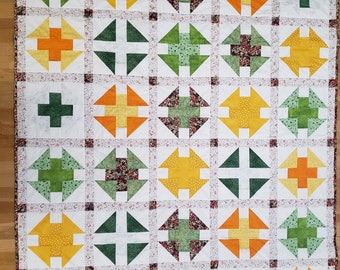 Churn Plus throw quilt
