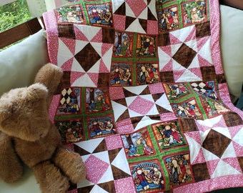 Rag Doll Crib Quilt