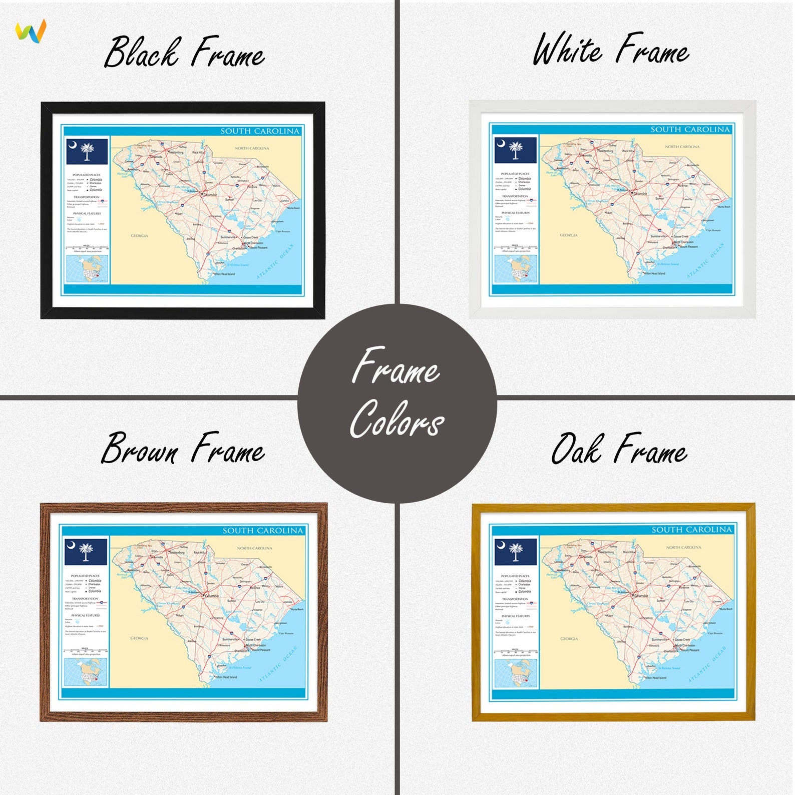 South Carolina Map Detailed Map Of South Carolina State South Carolina Il 1588xN.4488450807 K8wg 