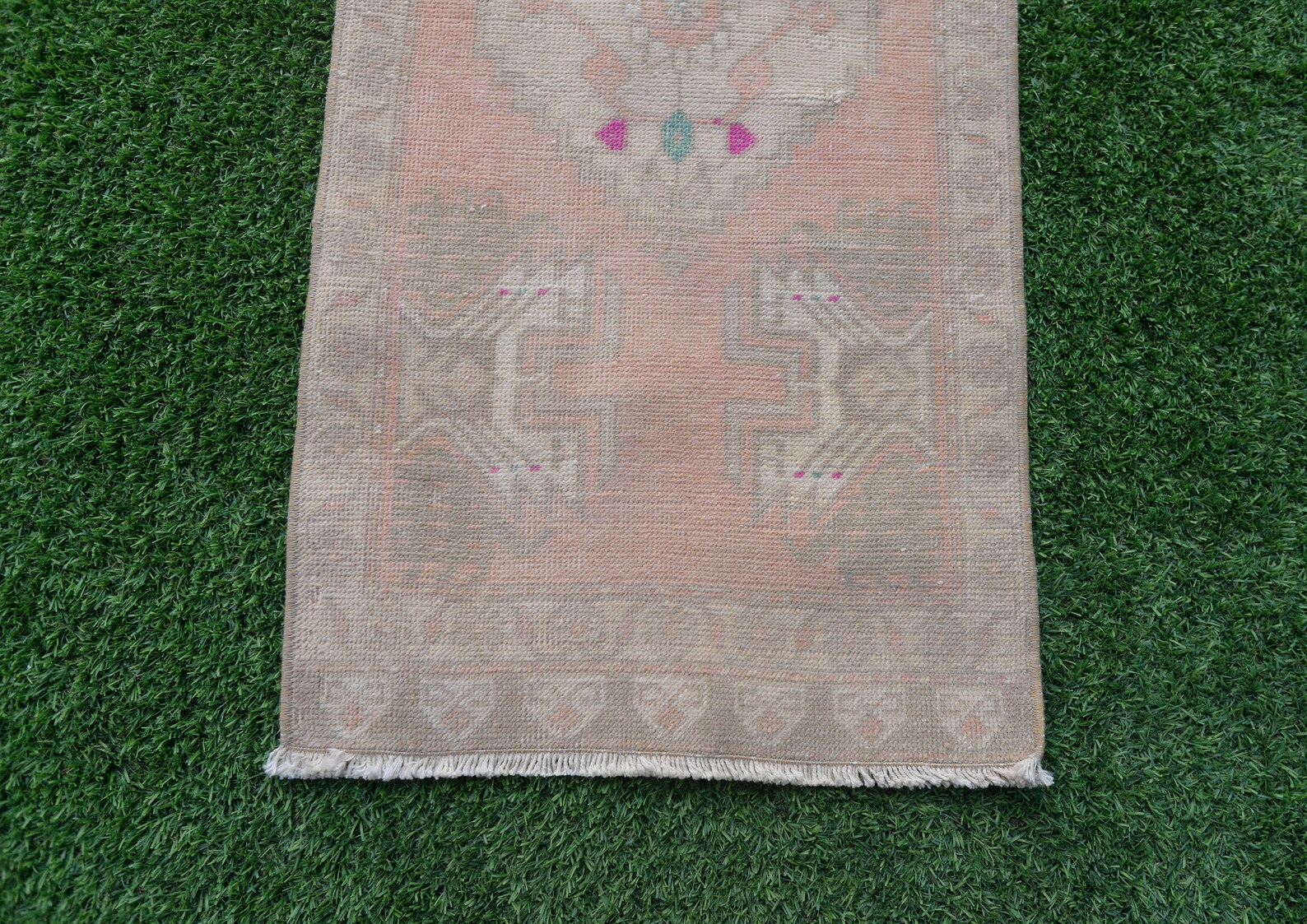 Kleiner türkischer Teppich 17x36 ft Teppich Türmatte | Etsy