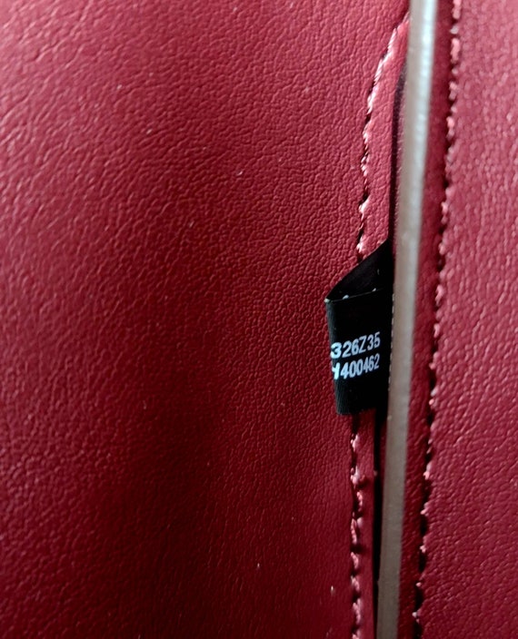 Michael Kors Large Mercer Handbag Oxblood with Ma… - image 8