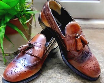 Strafford Woven Tassel Loafer Men's Dress Shoes | Nunnbush.com